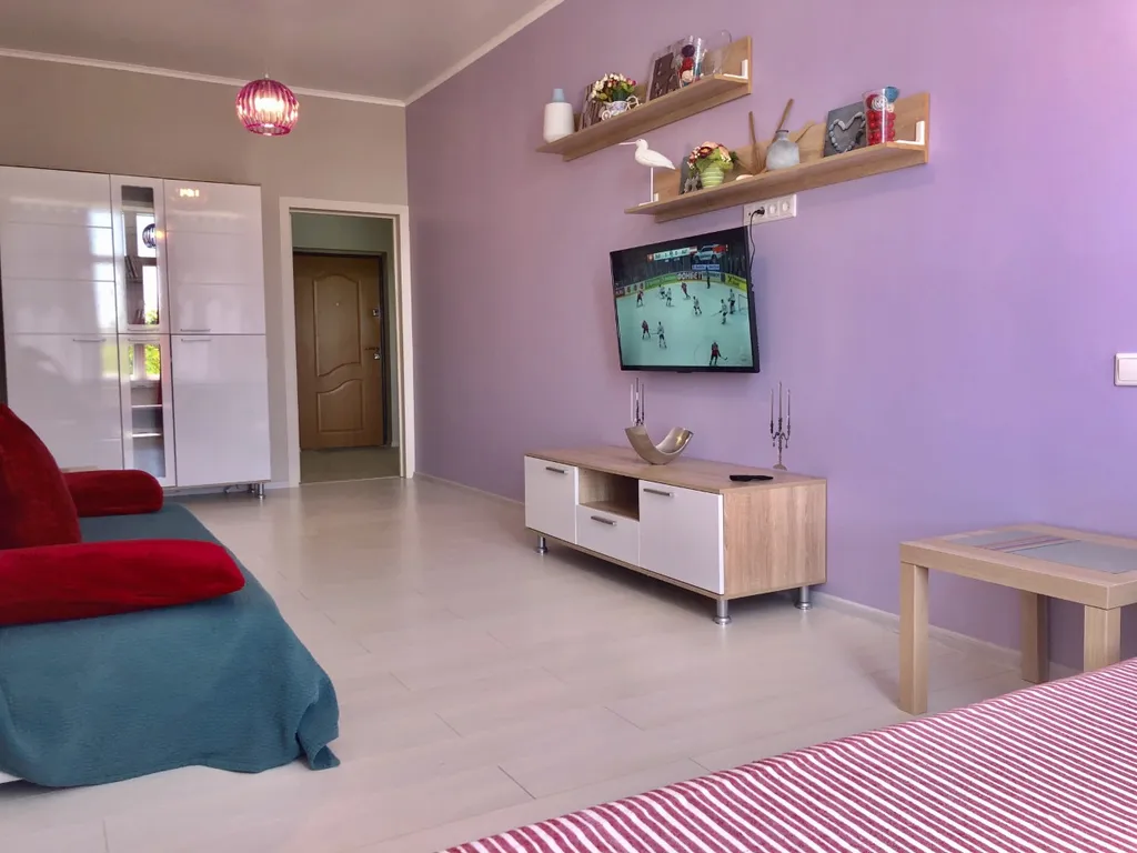 Квартира Квартира Дизайнерская прелестная евродвушка на берегу моря — Геленджик