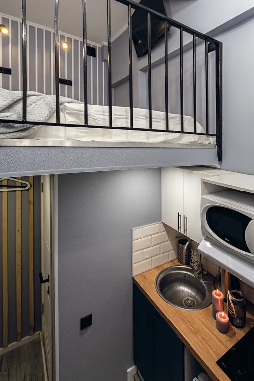 Квартира Квартира Уютная студия около метро ЗИЛ — Москва