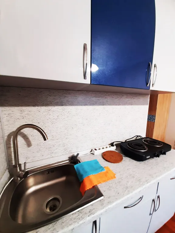 Студия у пляжа с видом на море