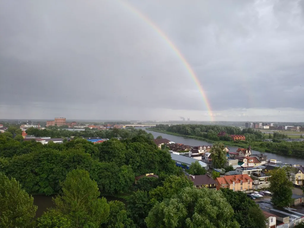 Квартира Квартира в историческом районе с панорамным видом на стадион, реку — Калининград