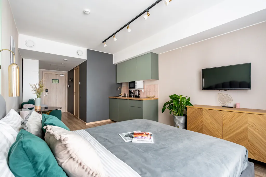 Квартира Квартира Your stylish emerald Apart — Санкт-Петербург