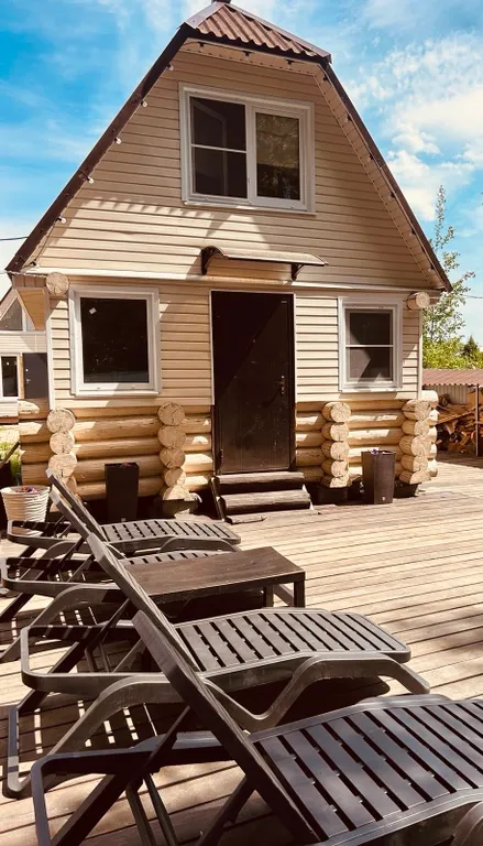Большой дом в лесу с баней, чаном и сап бордами – для отдыха и праздника