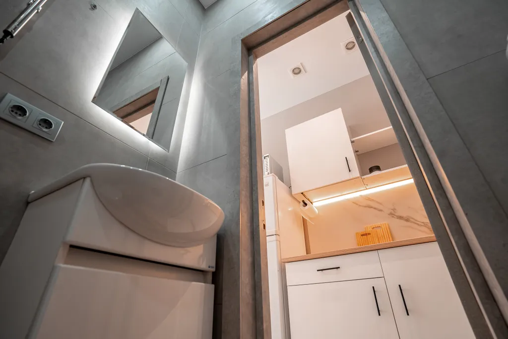 Светлая чистая квартира-студия