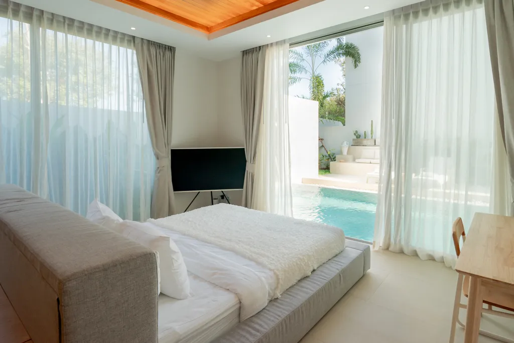 Эстетичная вилла с 3 спальнями и бассейном Банг Тао Пхукет