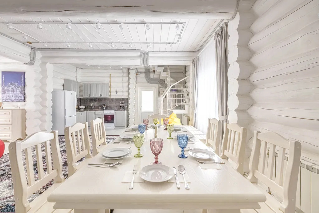 Коттедж Новый уютный гостевой дом из кедра Стамбул на Веле — Кикино