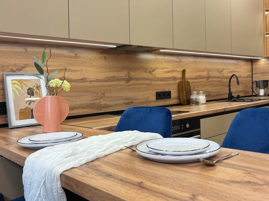 Дизайнерская евродвушка в центре города в топовом ЖК Лесопарковый