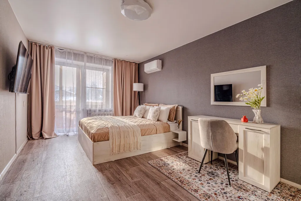 Красивая квартира с отдельными комнатами в районе Выя