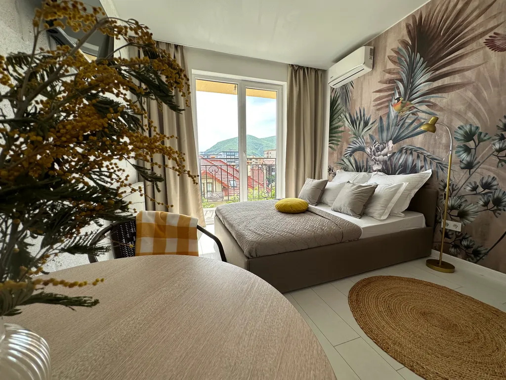 Уютная новая видовая студия в ЖК Гармония Моря недалеко от моря