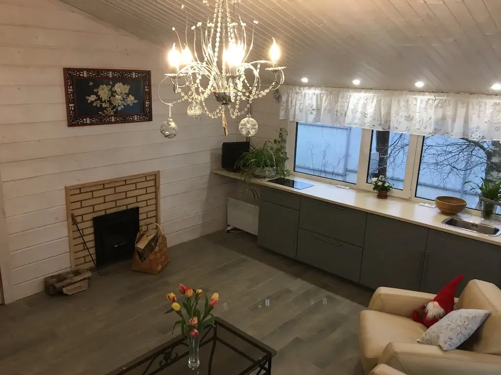 Уютный коттедж с большой сауной