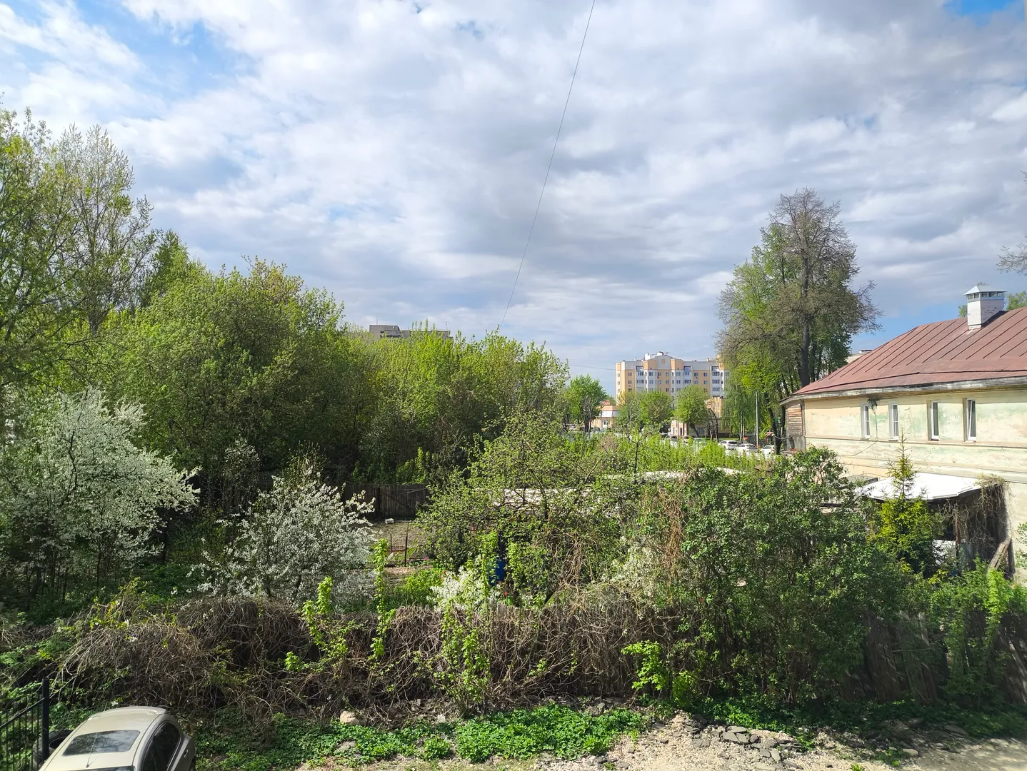 Вид с балкона