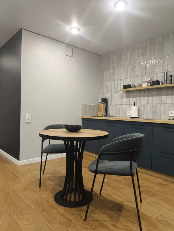 Studio apartment with designer renovation in the center of Pervomayska