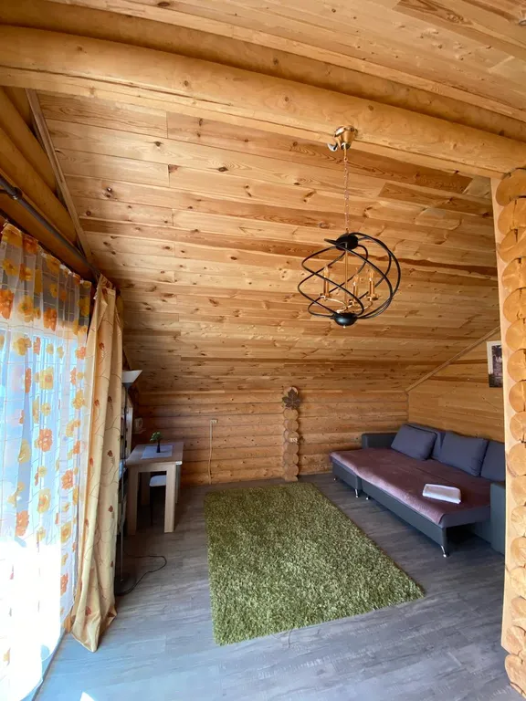 Экологический дом - сруб на побережье Балтийского моря