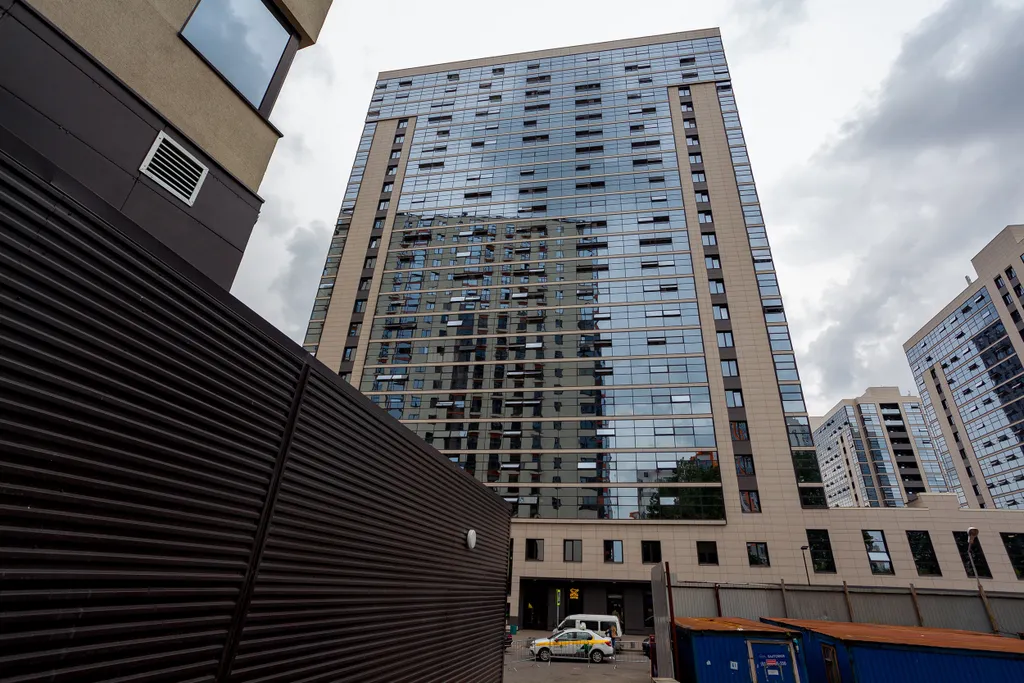 Квартира Квартира Студия в комплексе апартаментов Салют — Санкт-Петербург