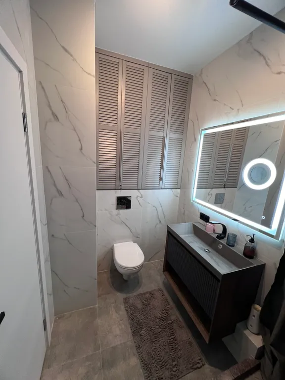 Нежная квартира с видом на город