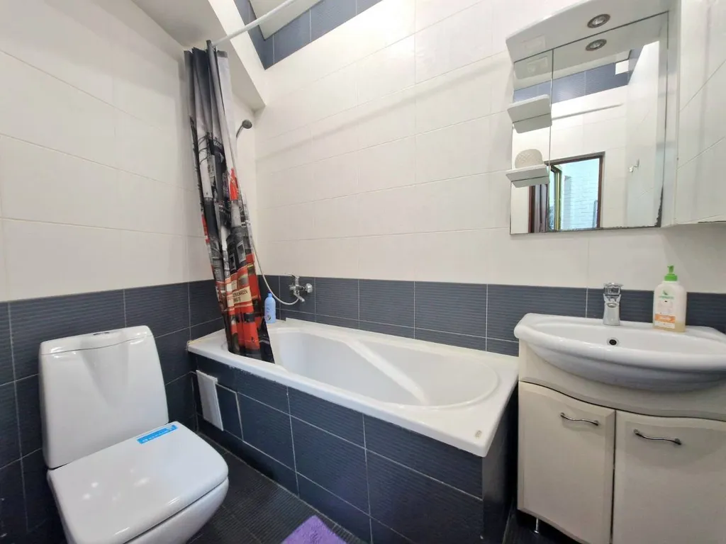 Трехкомнатная студия в центре города