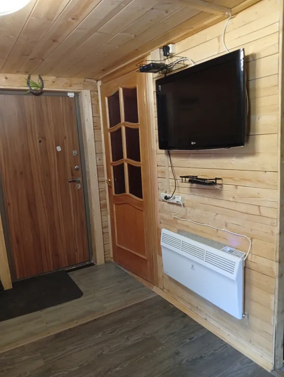 2-к. дом с сауной и балконом на реку