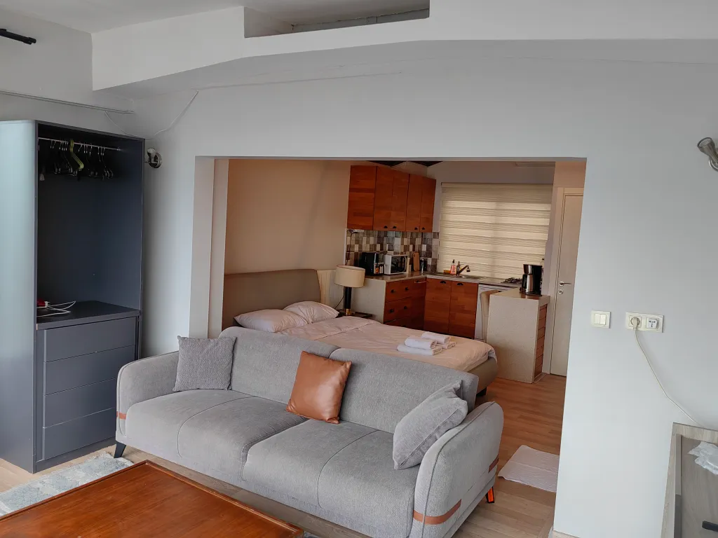 Bosphorus lighthouse studio apartment