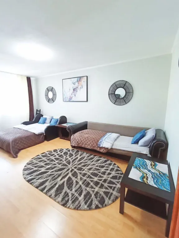 Большая суперкомфортная двухкомнатная квартира с двумя балконами