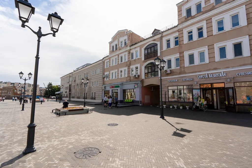 Квартира у Кремля с парковкой с 2 спальнями