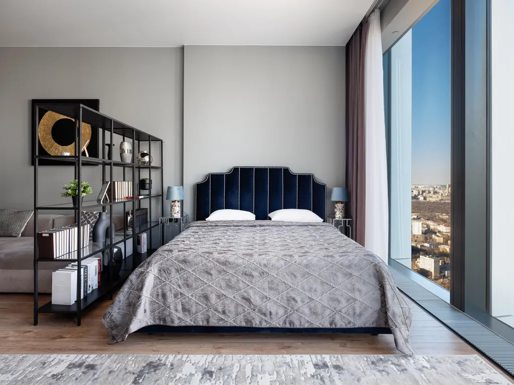 Neva City 43 этаж 51 м2 панорамный вид на небоскребы и город