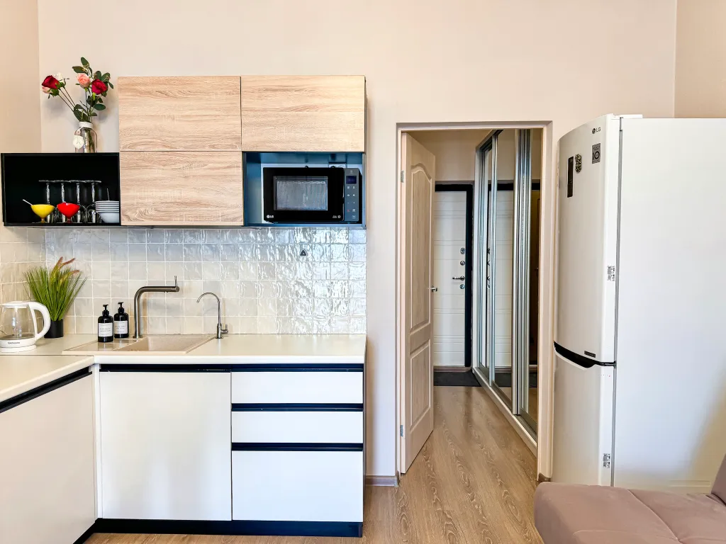 Квартира Квартира Студия с потрясающим видом на море на первой береговой линии — Анапа