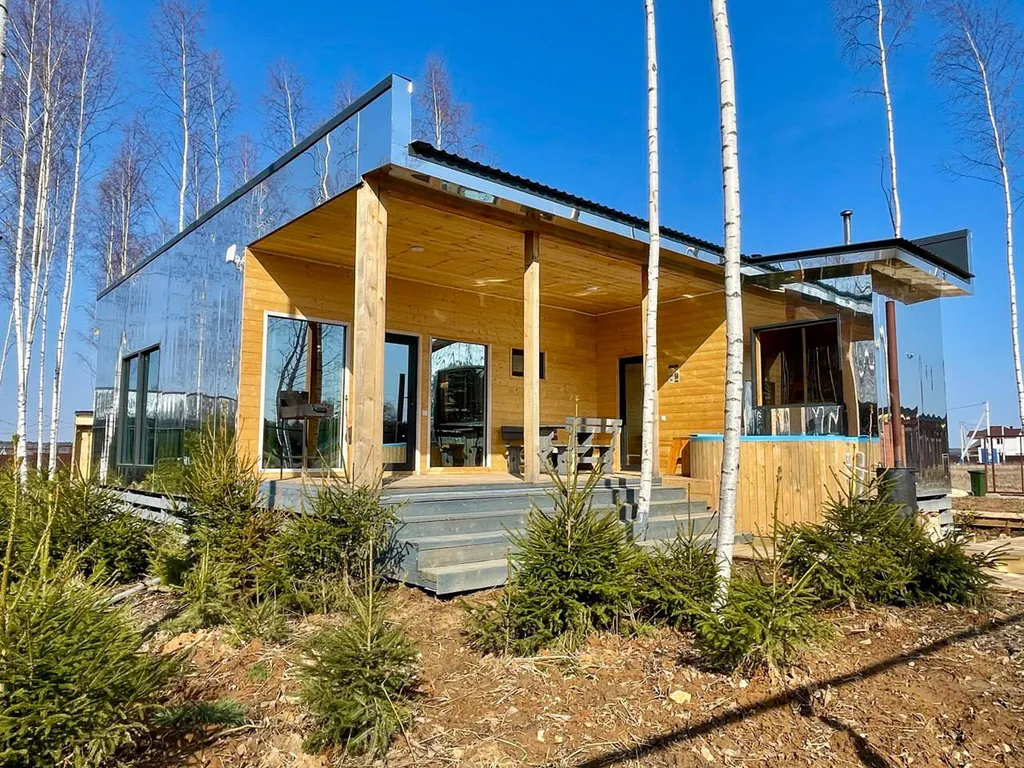 Коттедж Большой дом для компании с собственной баней и купелью — Семеновское