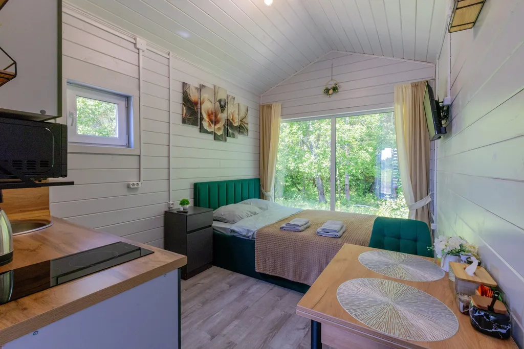 Коттедж Дом у леса с бочкой Фурако — аренда посуточно в Заокский