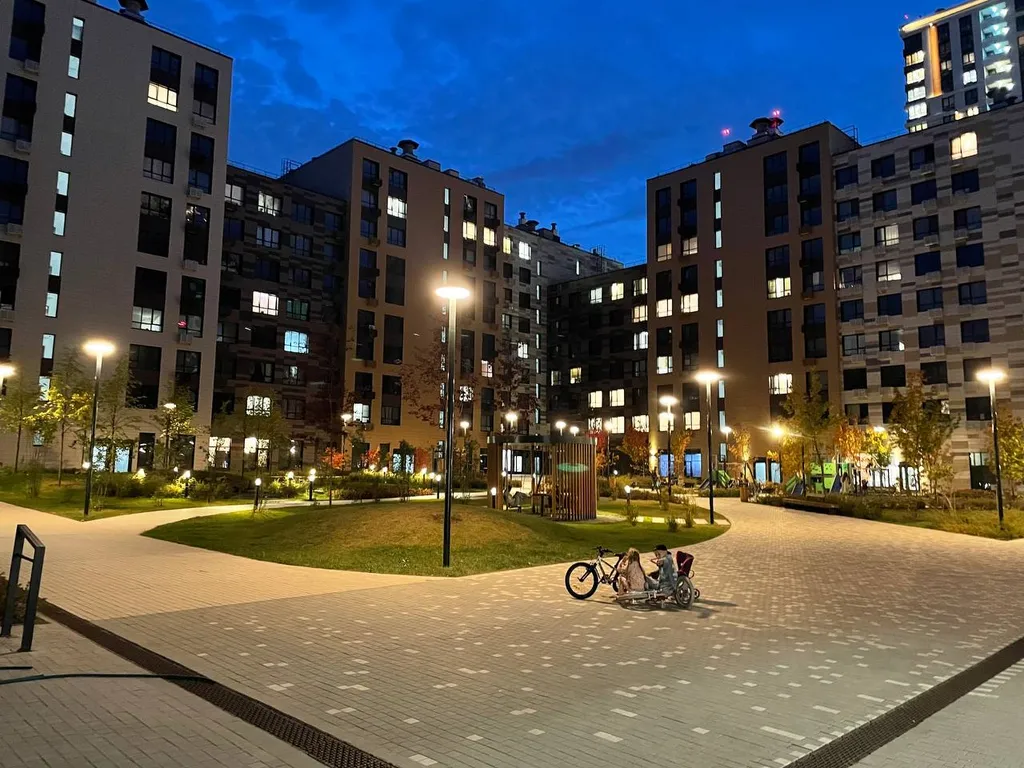 Квартира Современная квартира в ЖК бизнес-класса с видом на прогулочную аллею — Москва