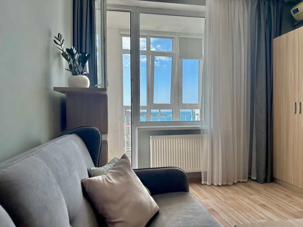 Квартира Уютная однокомнатная квартира с видом на море — Геленджик