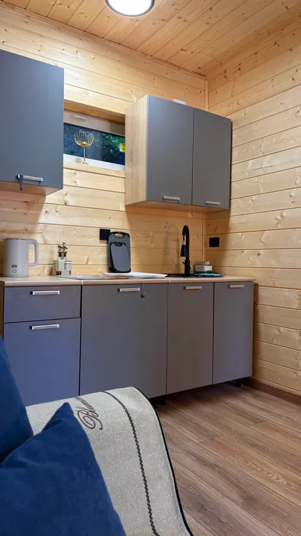 А-фрейм 3 с видом на горы и лес