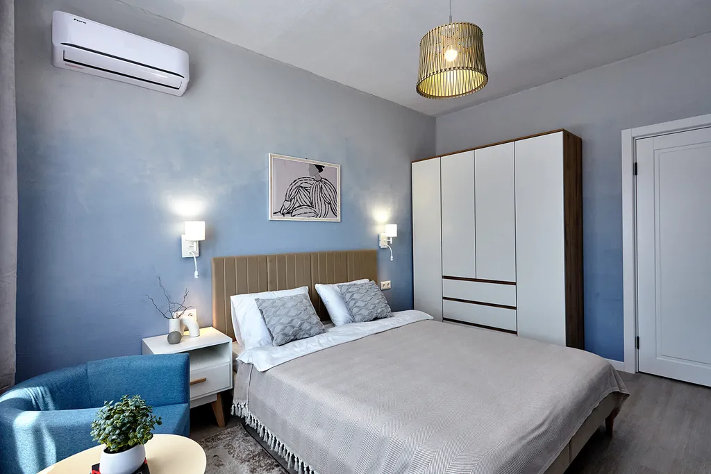 Квартира Двухкомнатные апартаменты Лазурный уголок — Краснодар