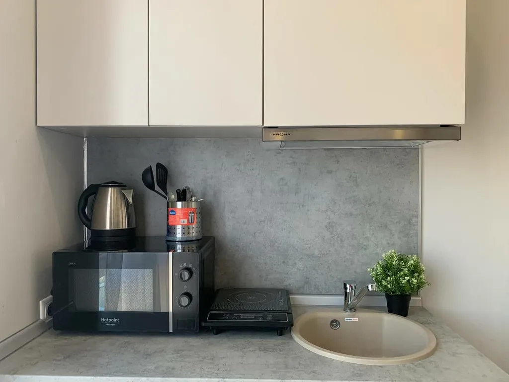 Очаровательная студия на двоих рядом с ТЦ Галерея