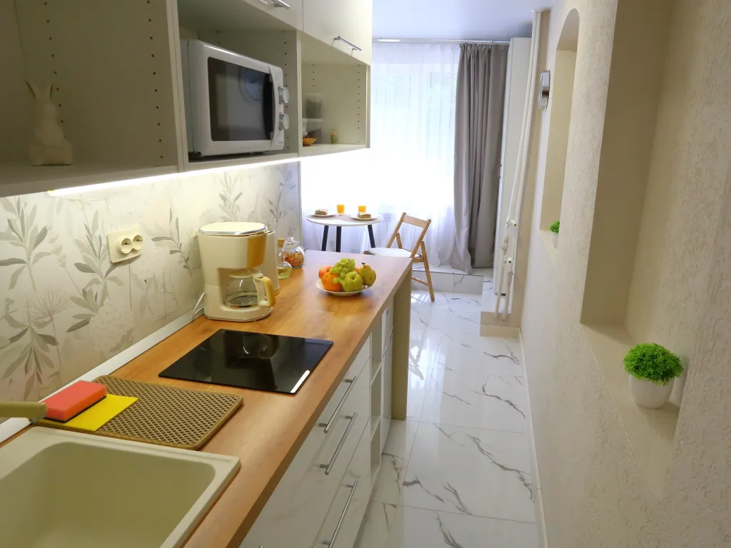 Уютная студия для двоих — всё для вашего комфорта