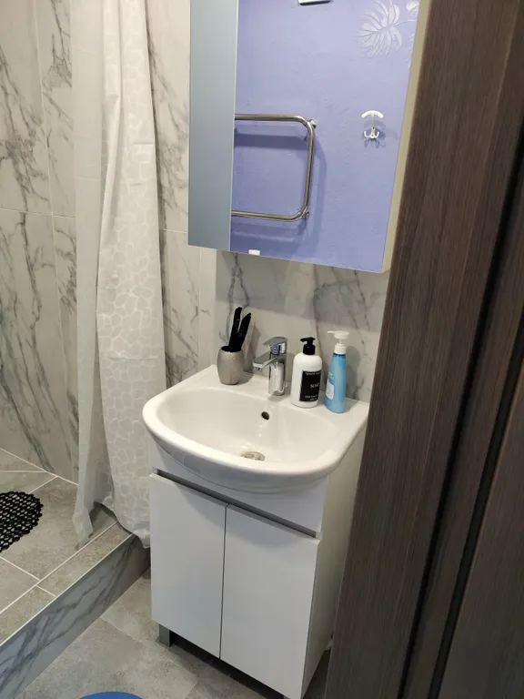 Студия с отличной мебелью и ремонтом