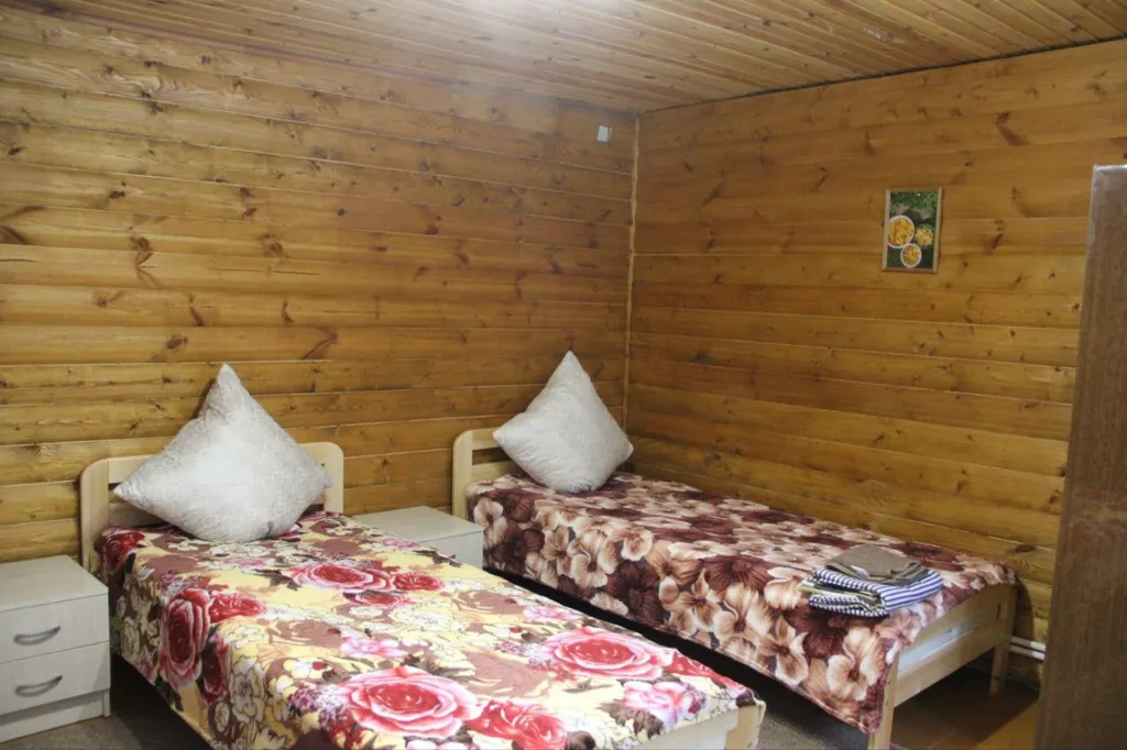 Большой номер с баней на 5 человек