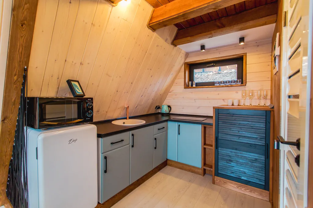 Уютный дом A-frame