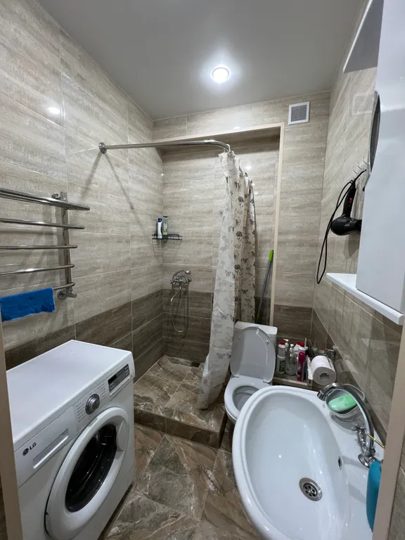 Уютная 3-комнатная квартира с панорамными окнами