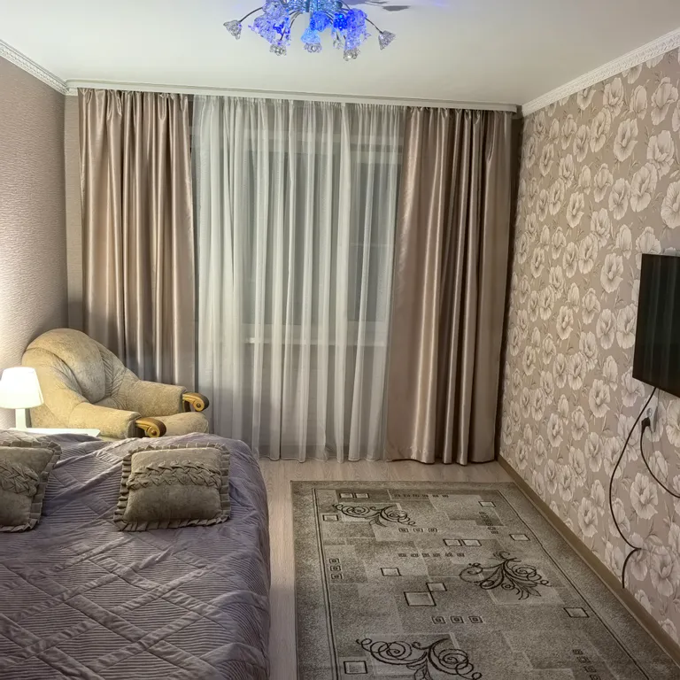 Уютная двухкомнатная квартира с комфортными условиями для отдыха