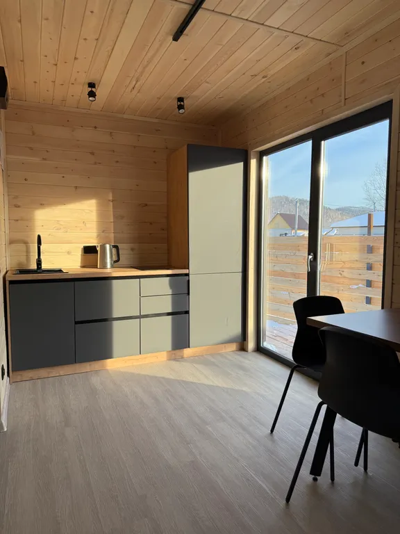 Панорамный дом с видом на реку