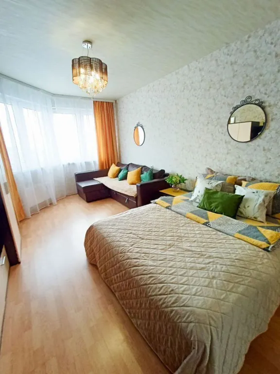 Уютнaя светлая квaртира на высоком 21 этаже