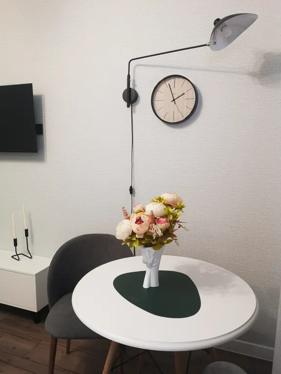 Студия с зонированной кухней в Самолёт-3