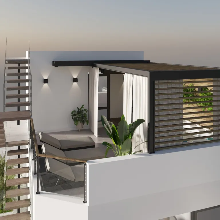 Четырёхместный люкс с выходом на террасу 12