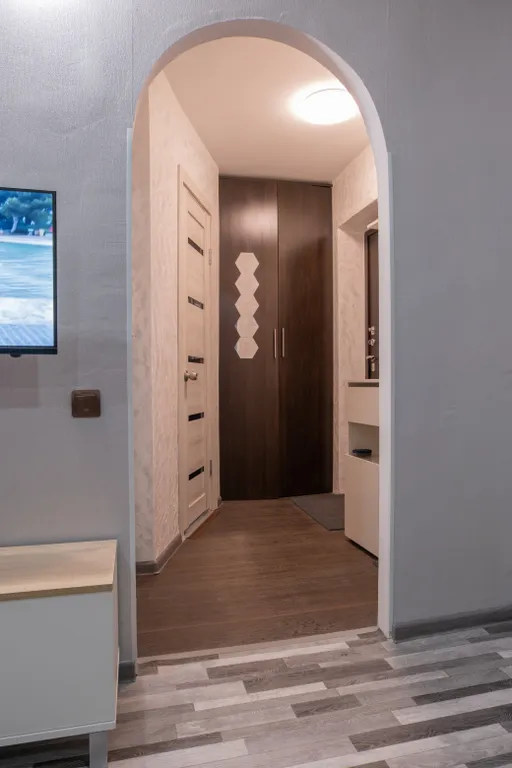 Уютная студия с красивым видом у леса