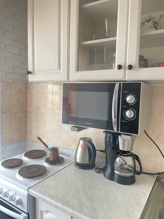 Квартира с балконом и видом на вулкан