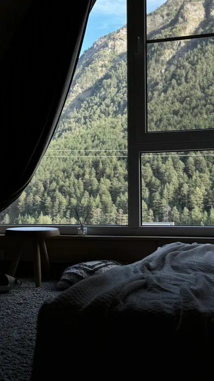 Уютный гостевой дом в Приэльбрусье с потрясающими видами на горы и лес