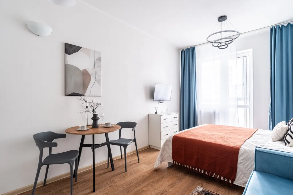 Студия у метро Девяткино, 7 минут пешком