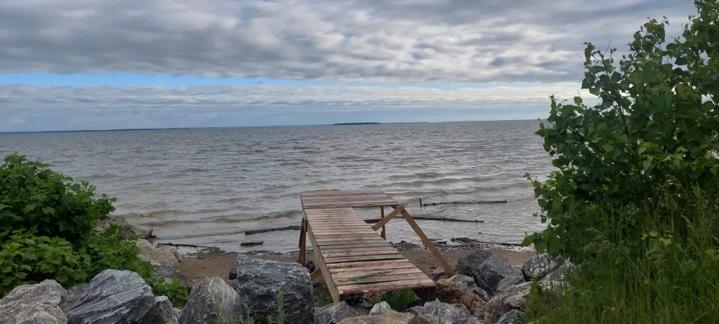 Уютный домик в деревне у Обского моря