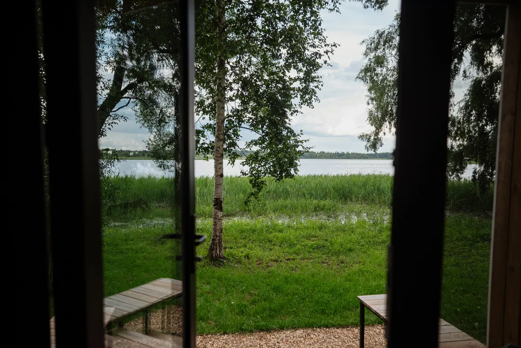 Дом-Куб на берегу Истры до 4-х человек