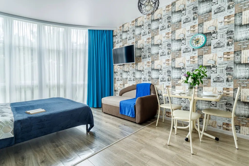 Квартира Квартира Студия у моря Санторини — Геленджик