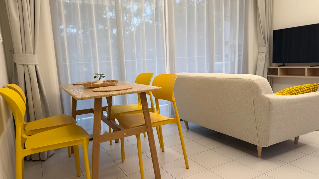 Новая квартира с двумя спальнями и бассейном у моря, пляж Камала